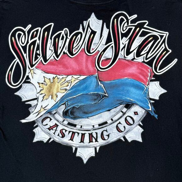 Vtg Silver Star Casting Company Manny Pacquiao Boxing T-Shirt XXL - Picture 5 of 9